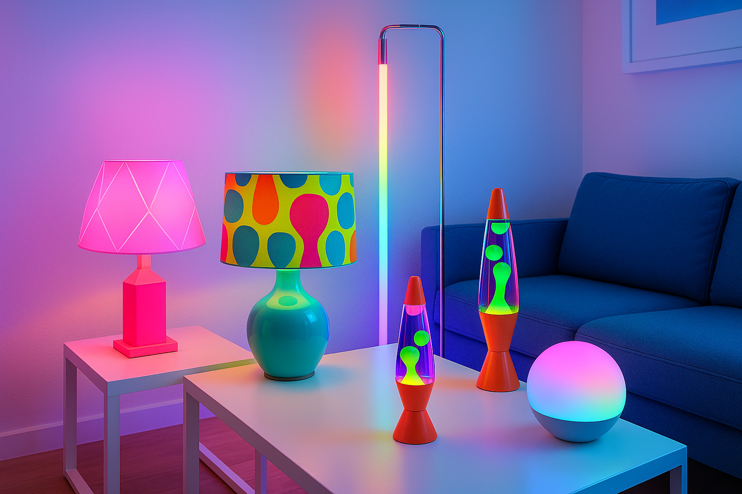 Colorful Lamps